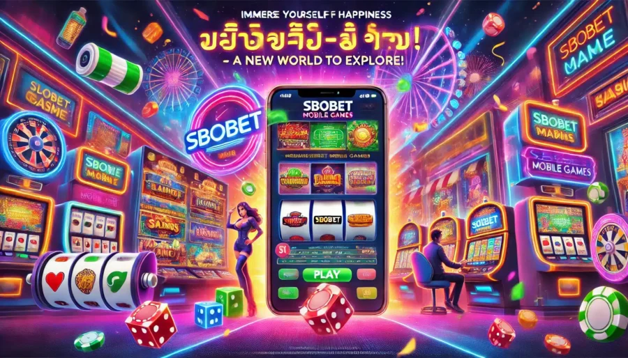 ดื่มด่ำความสุขกับ sbobet เกมมือถือ โลกใหม่ที่ต้องลอง!