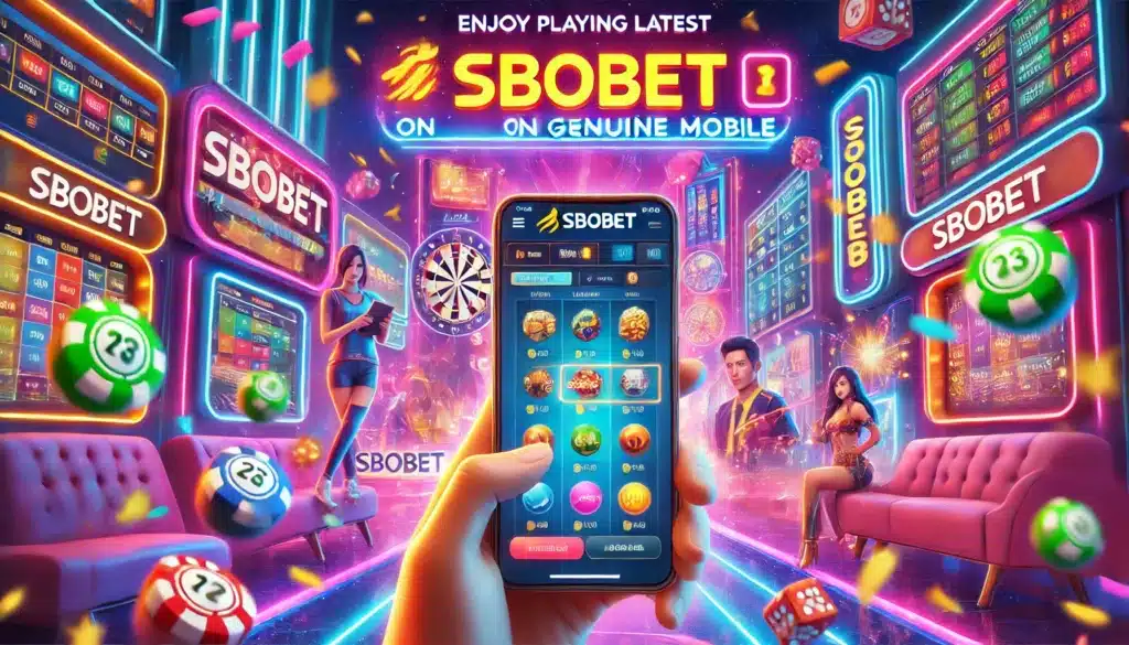 เล่นสนุกกับ sbobet ใหม่ล่าสุดผ่านมือถือของแท้